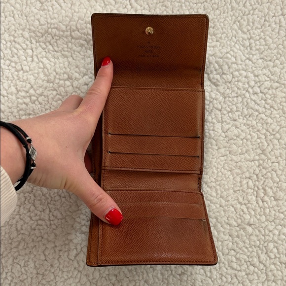 Make an Offer! Authentic Vintage Trifold Louis Vuitton Compact LV Wallet - Picture 5 of 15